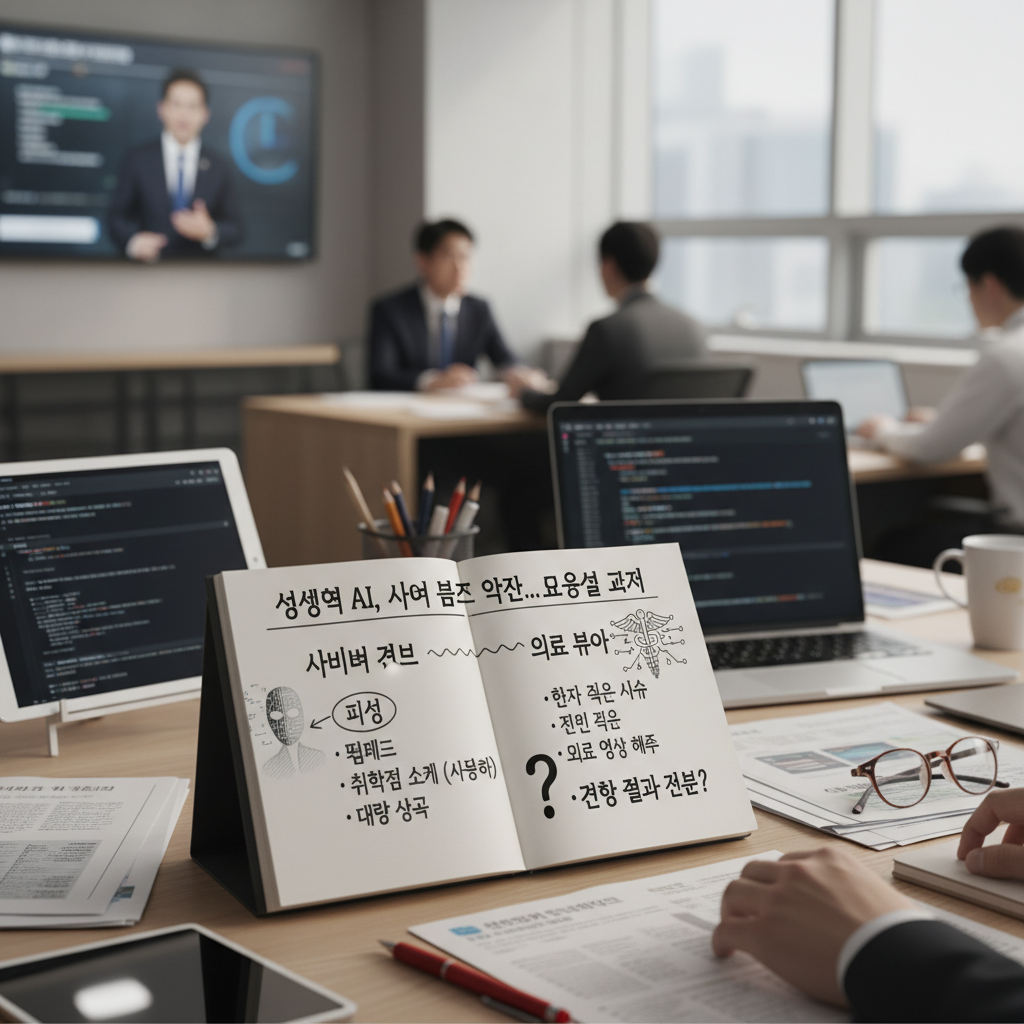 생성형 AI, 사이버 범죄 악용 확산... 의료 분야 효용성 검증 과제