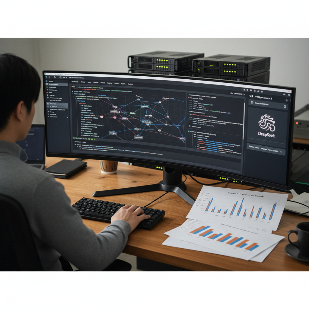 딥시크, 고성능 오픈소스 AI V4로 시장 판도 변화 예고