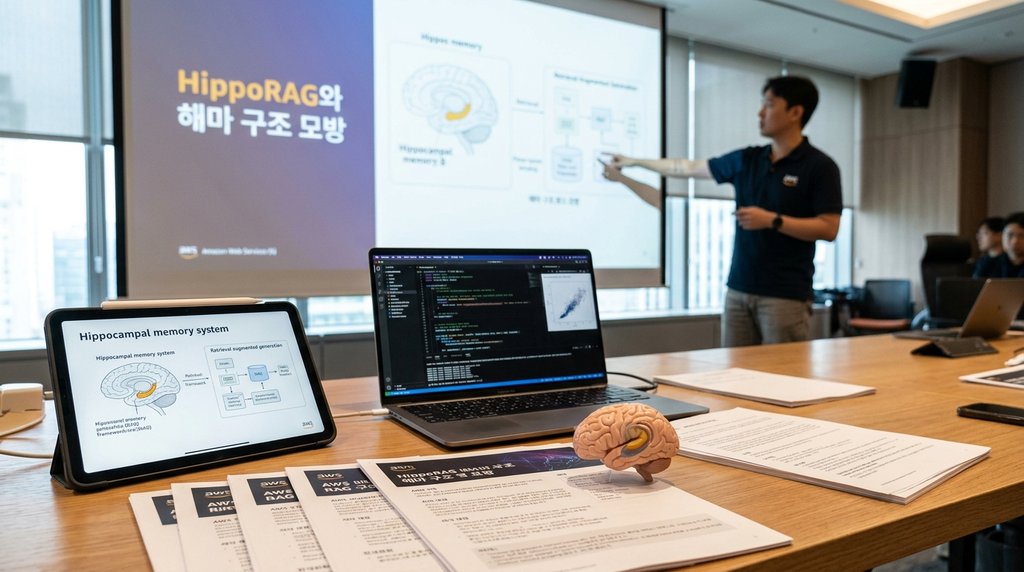 AWS, 뇌 해마 구조 모방한 RAG 프레임워크 'HippoRAG' 공개