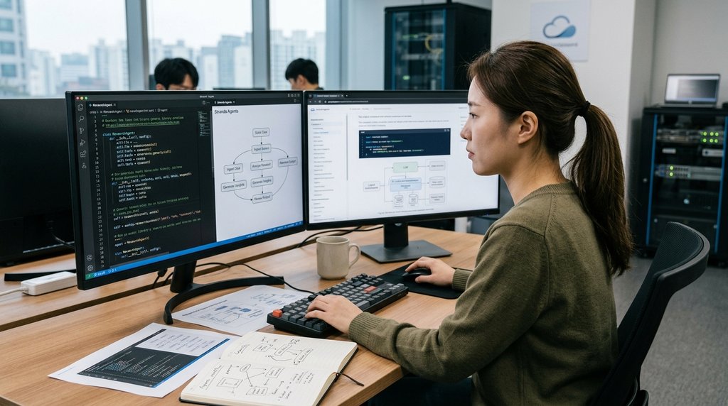 AWS, 30줄 코드로 구현하는 AI 연구 보조 도구 'Strands Agents' 프레임워크 공개