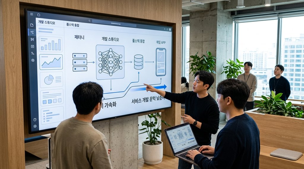 구글, 풀스택 AI 전략 가속화… AI 스튜디오로 서비스 개발 문턱 낮춘다