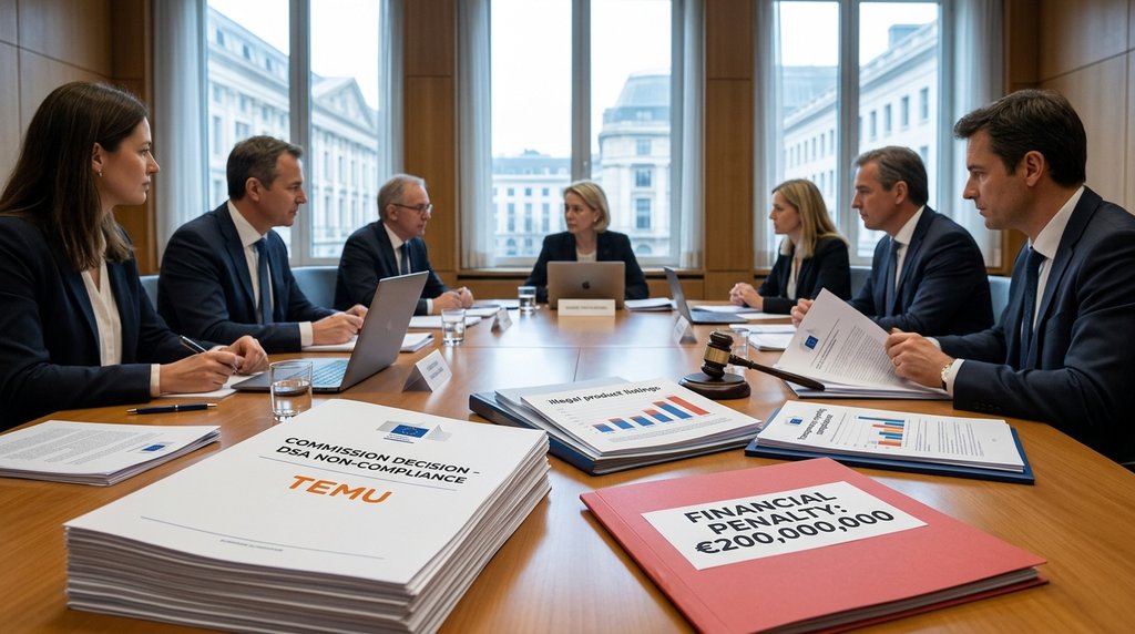 European Commission fines Temu €200 million for Digital Services Act violations
