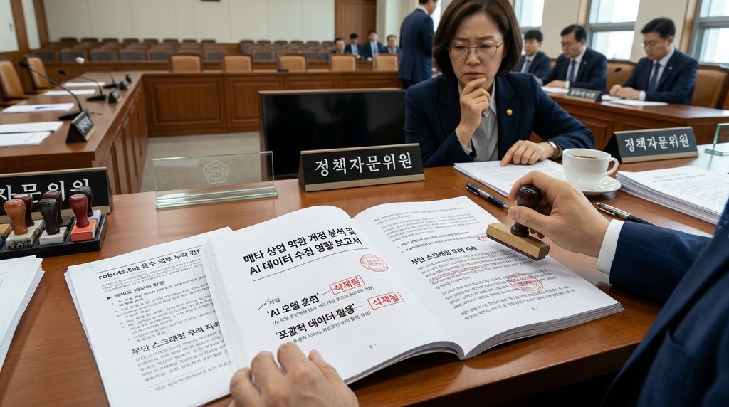 메타 상업 약관 개정, AI 훈련 단어 삭제에도 스크래핑 불씨 여전
