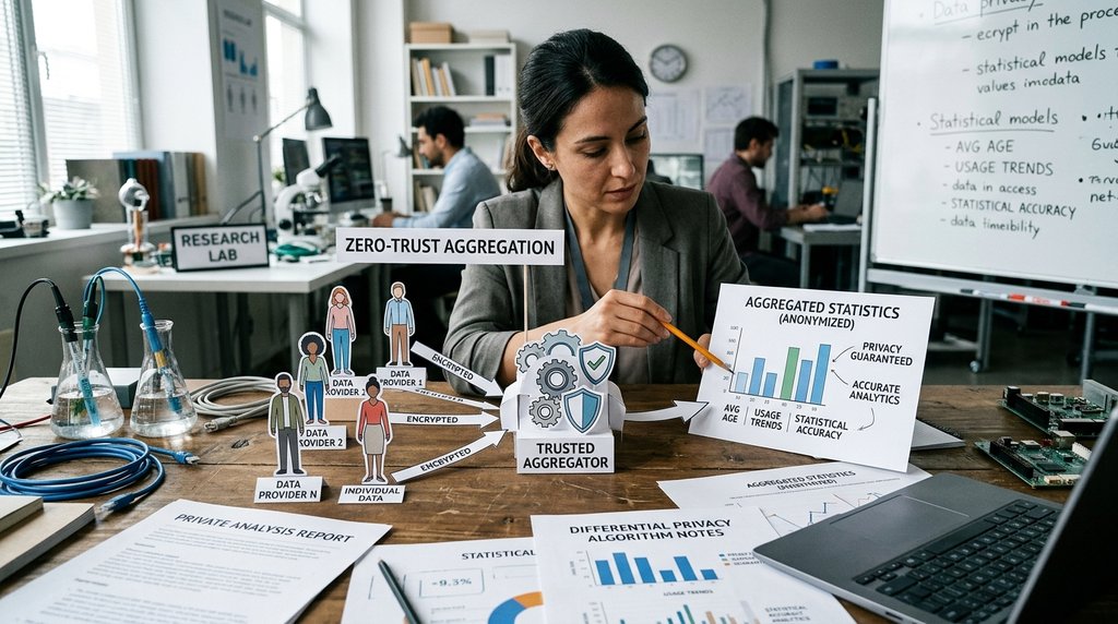 Google Research explores private analytics with zero-trust aggregation for enhanced data security